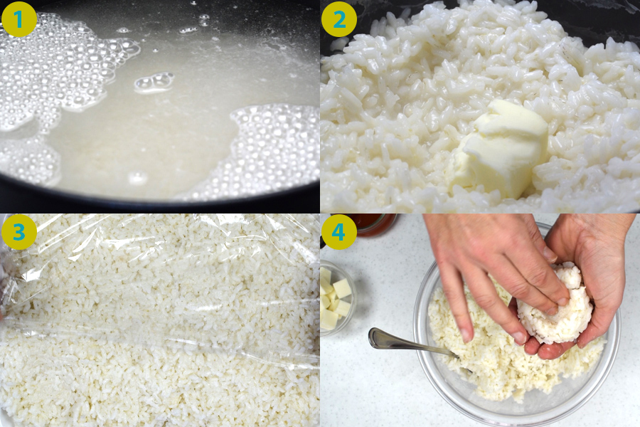 How to make Arancini rice balls