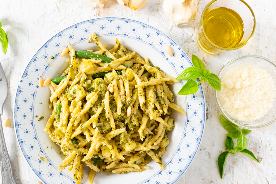 Trofie with Pesto Genovese recipe