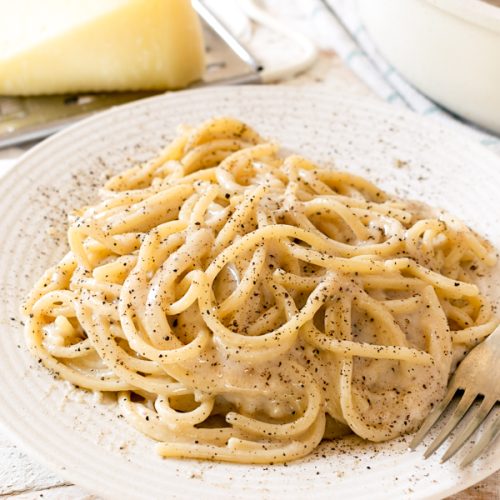 Spaghetti cacio e pepe