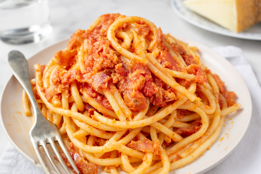 Best Bucatini all'Amatriciana recipe