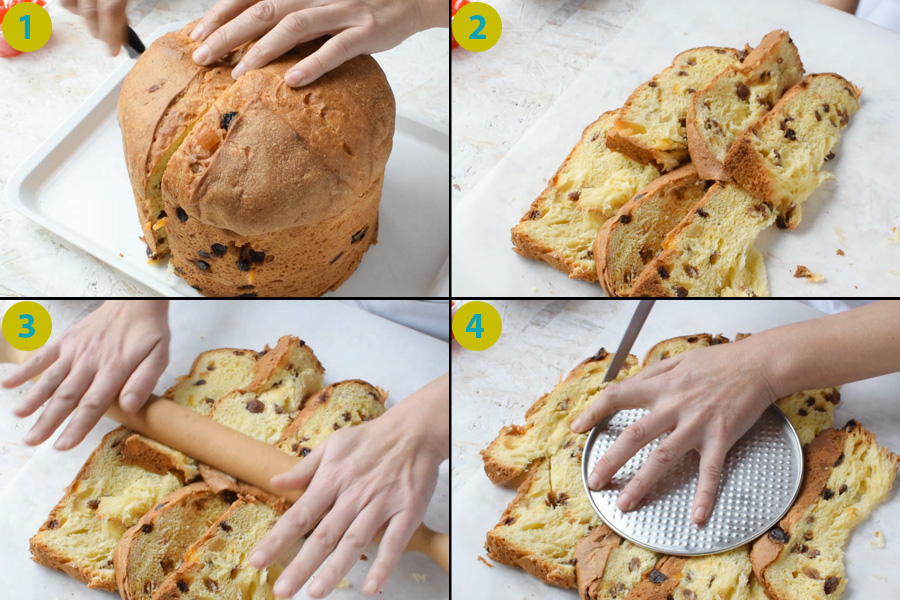 Cassata Panettone step-by-step instructions