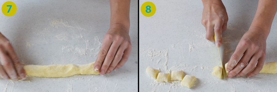 Sorrentina gnocchi step by step