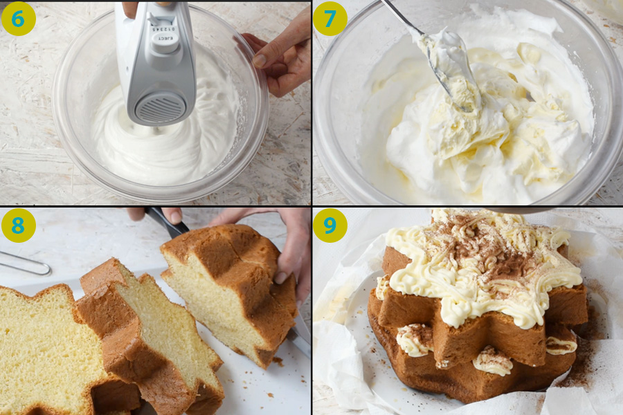 Step-by-Step Instructions for Making No-Bake Pandoro Tiramisu