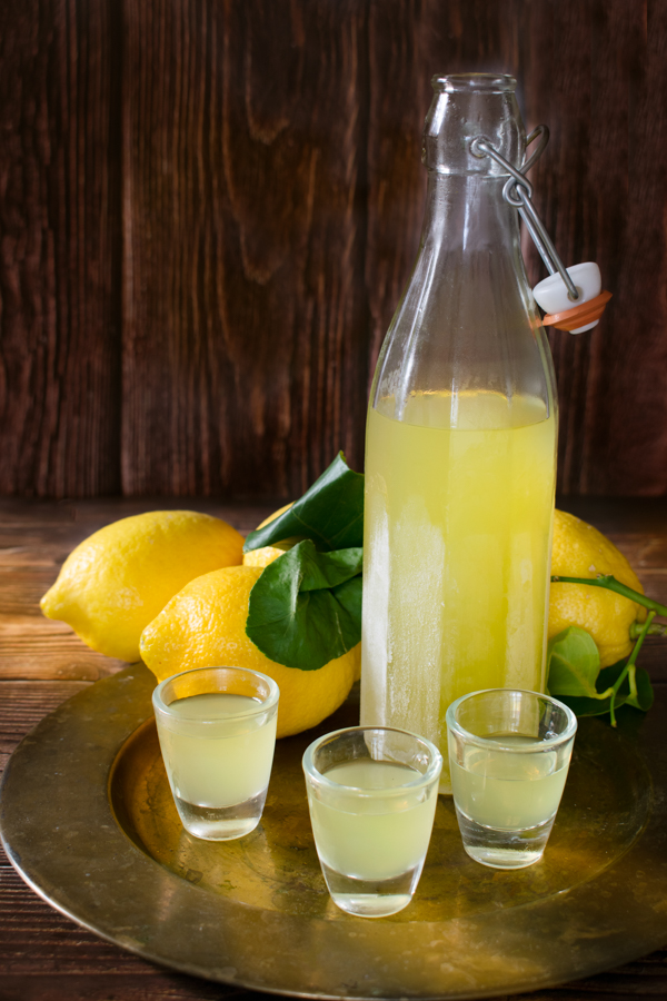 Homemade Limoncello