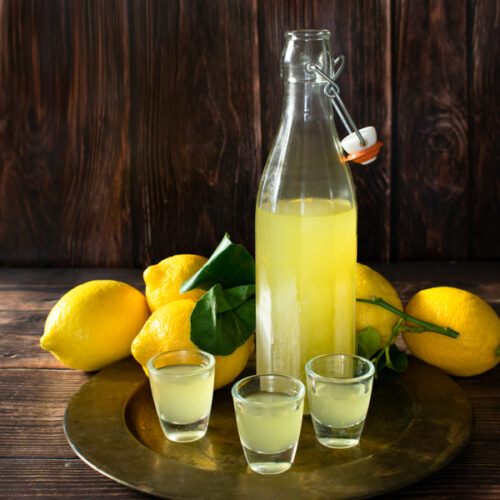 Homemade Limoncello recipe