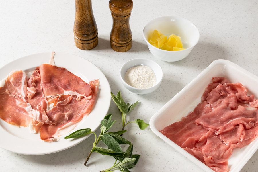 Saltimbocca alla Romana ingredients