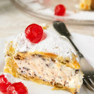 No-bake Panettone Cassata Cake