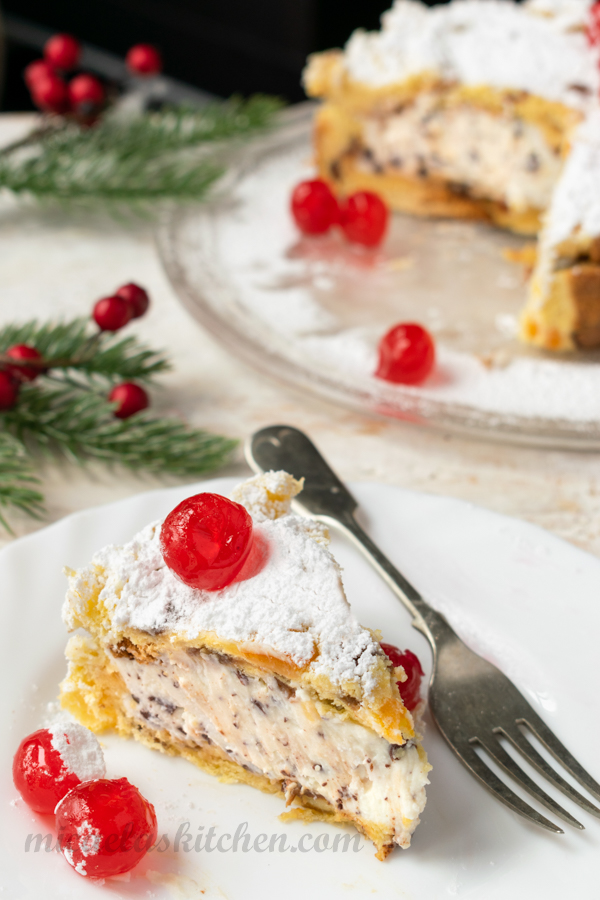 No-bake Panettone Cassata Cake