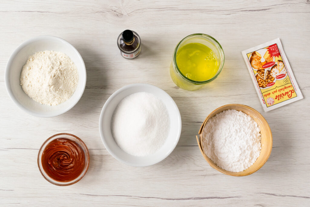 Vanilla Egg White Cake ingredients