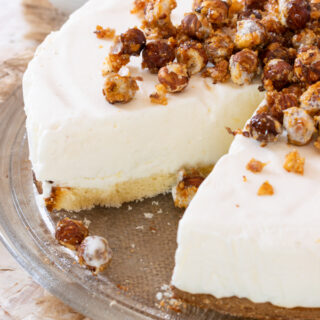 Italian Semifreddo with hazelnut praline recipe