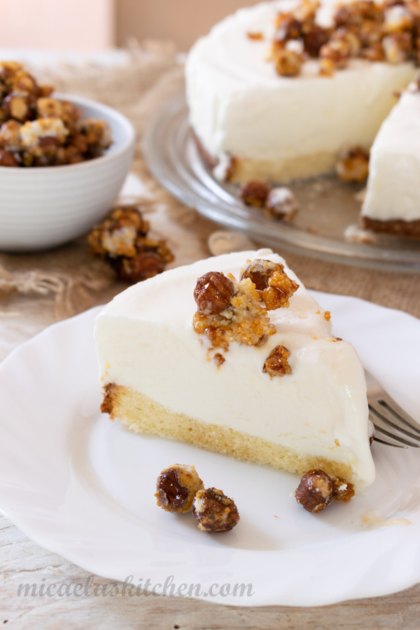 Italian Semifreddo With Hazelnut Praline