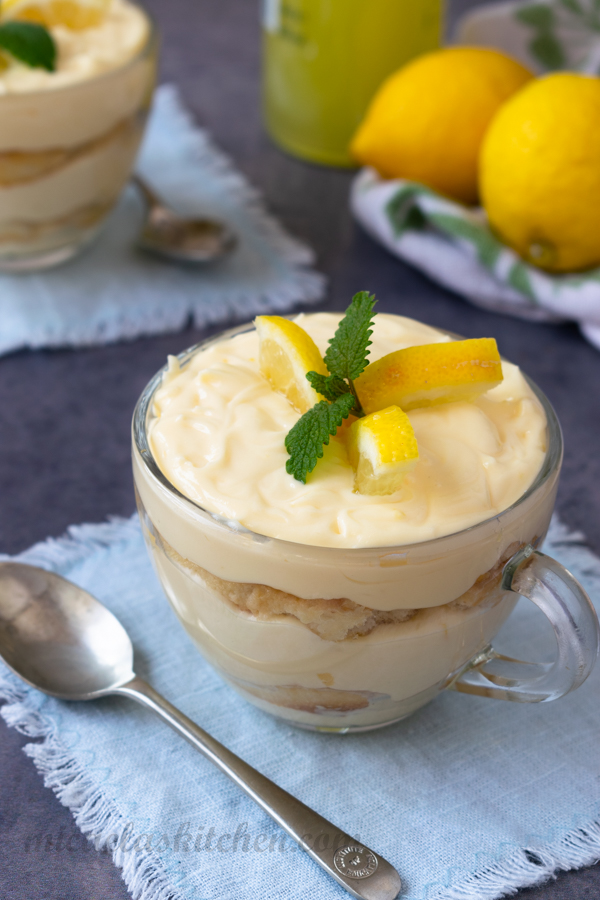 Easy Limoncello Tiramisu Without Eggs | Micaela&amp;#39;s Kitchen