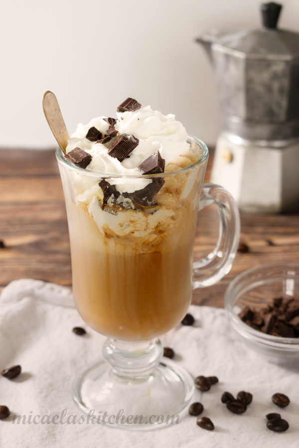 Homemade Affogato Coffee