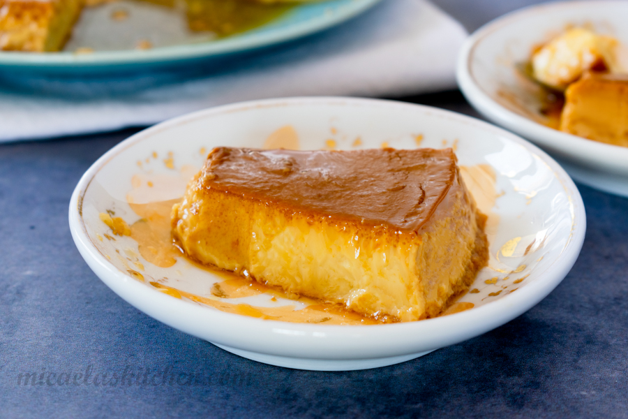 Traditional Sardinian Milk Flan recipe