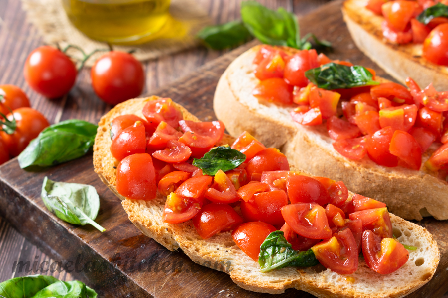 Traditional Tomato Bruschetta