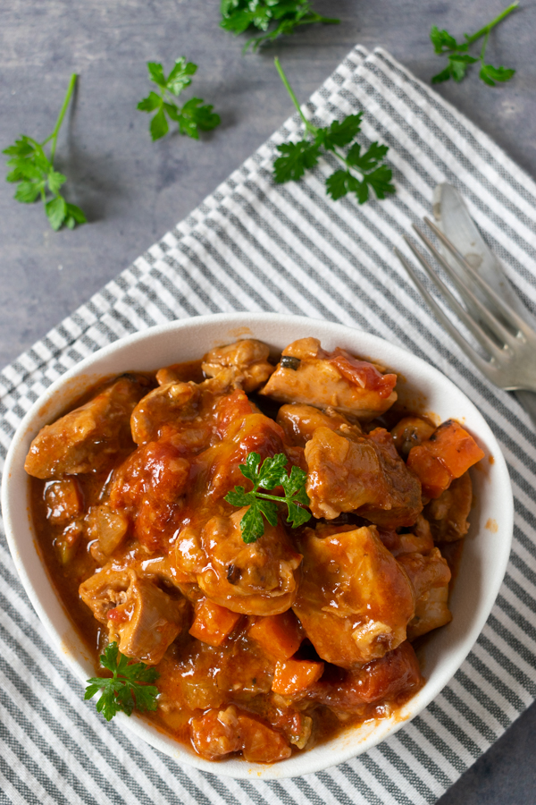 Traditional Chicken Cacciatore recipe