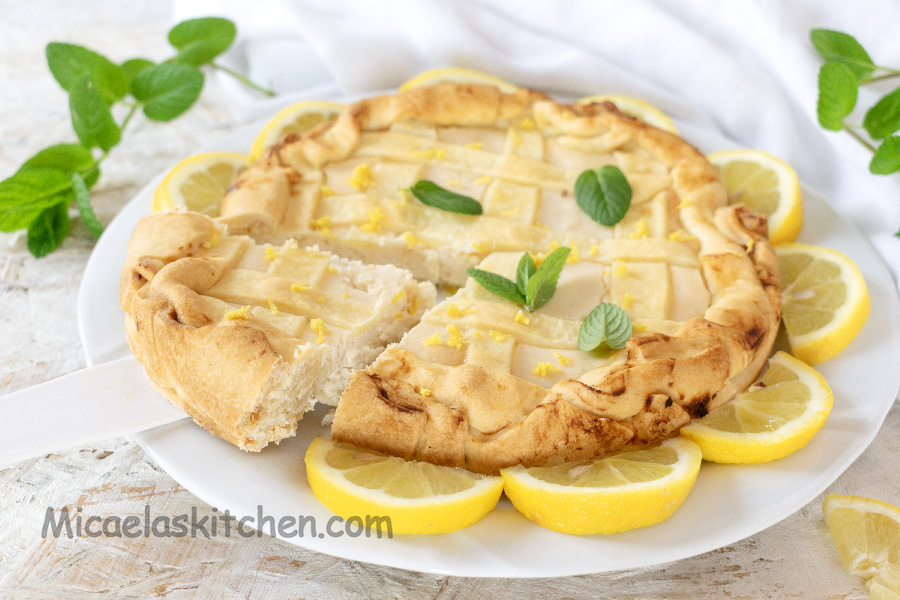 Delicious Ricotta Lemon Tart Recipe for Italian Dessert Lovers