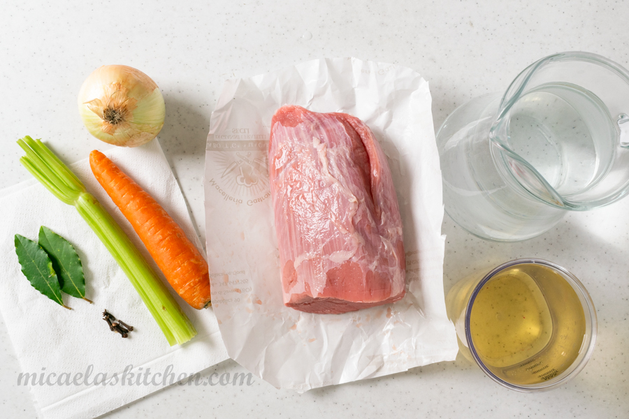 Classic Vitello Tonnato Ingredients