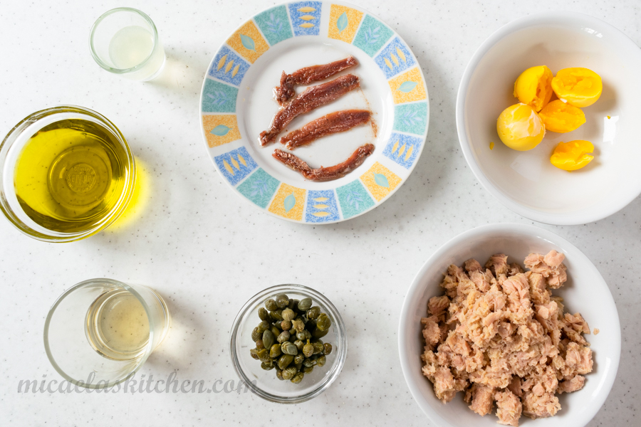 Vitello Tonnato Ingredients