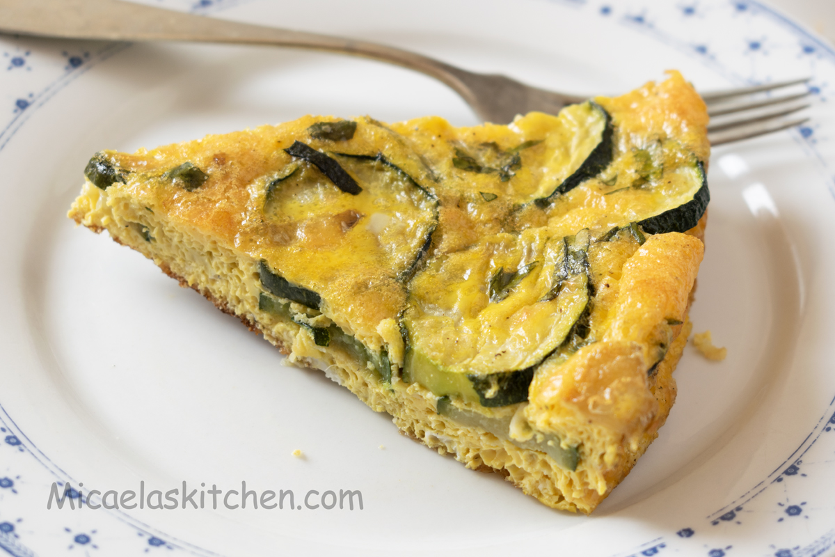 Sicilian-Style Zucchini Frittata