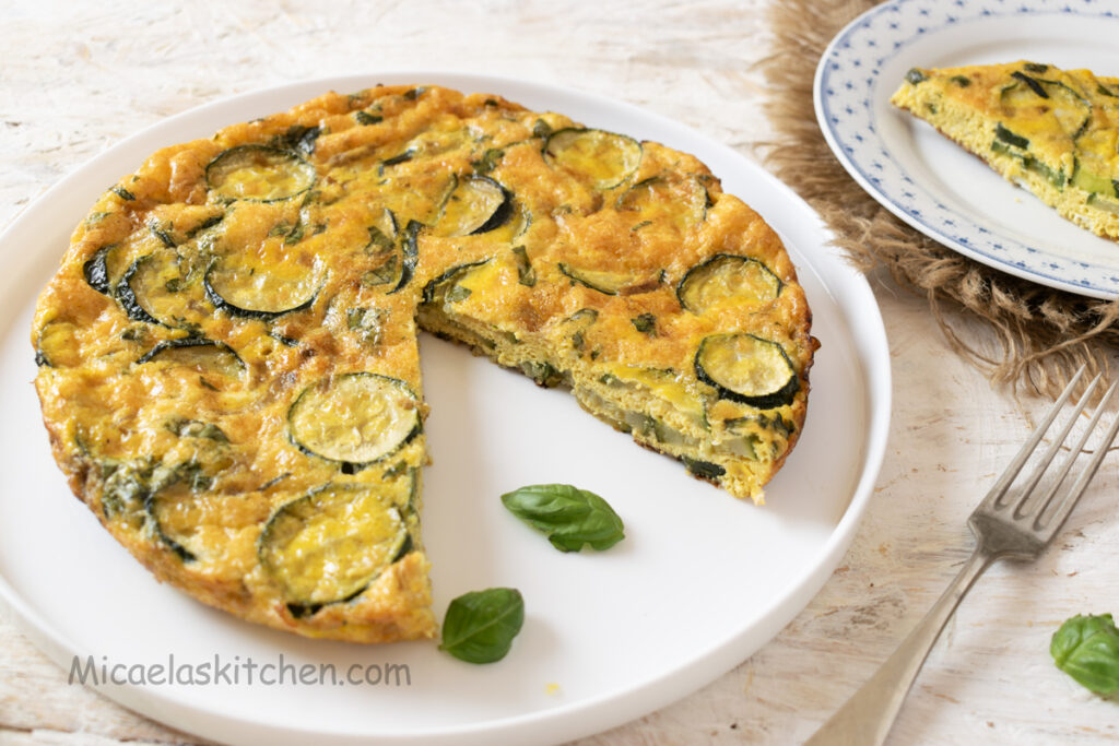 Sicilian-Style Zucchini Frittata