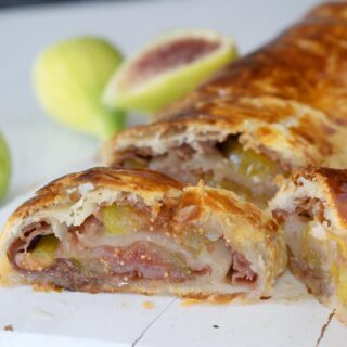 A Quick Fig Appetizer: Ham and Fig Strudel