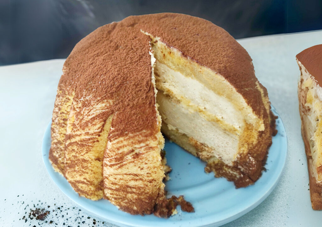 Tiramisu Zuccotto Cake