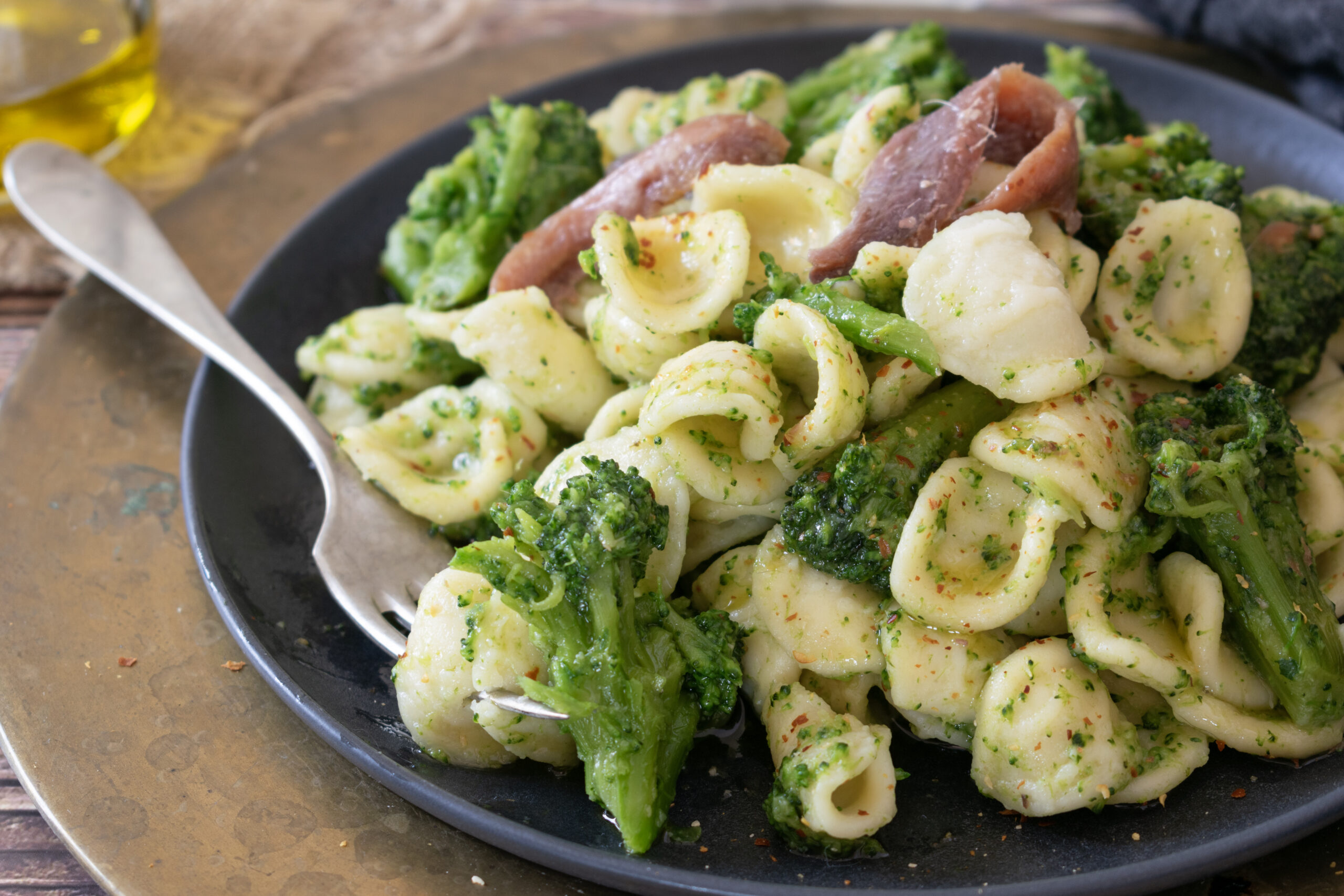 Orecchiette with Broccoli and Anchovies