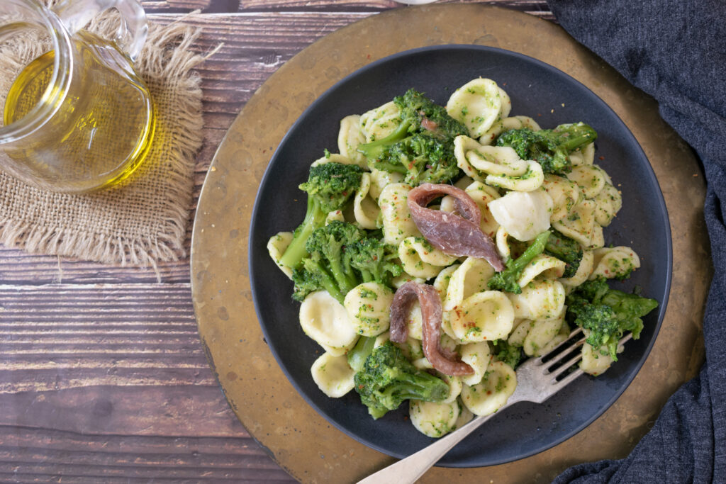 Anchovy Broccoli Orecchiette recipe