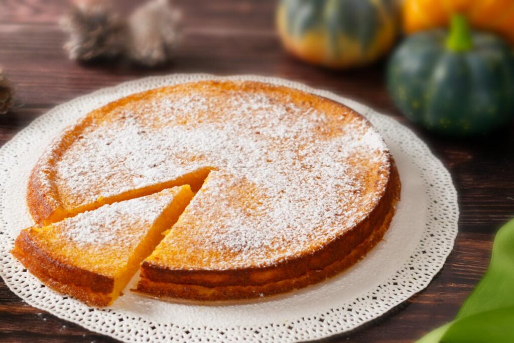 Pumpkin Torta Tenerina Cake