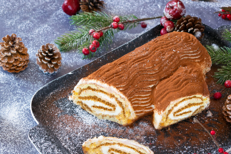 Tiramisu Tronchetto Recipe, Best Italian Christmas Yule Log