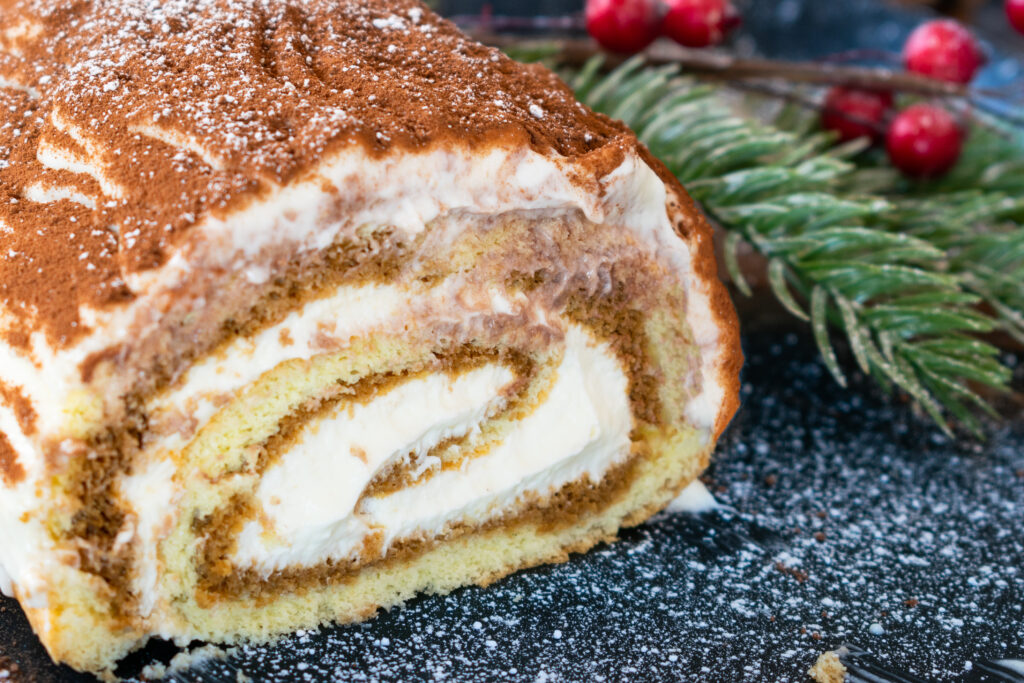 Tiramisu Tronchetto Recipe, Best Italian Christmas Yule Log