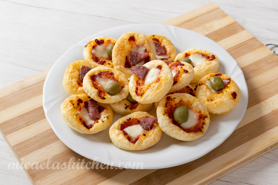 Puff Pastry Mini Pizzas