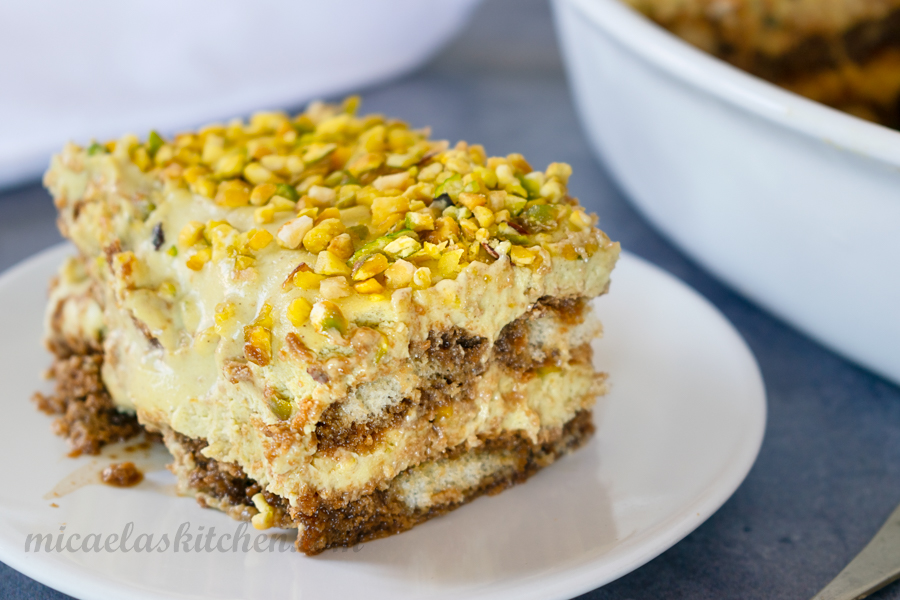 Irresistible Pistachio Tiramisu Recipe, No Eggs Required