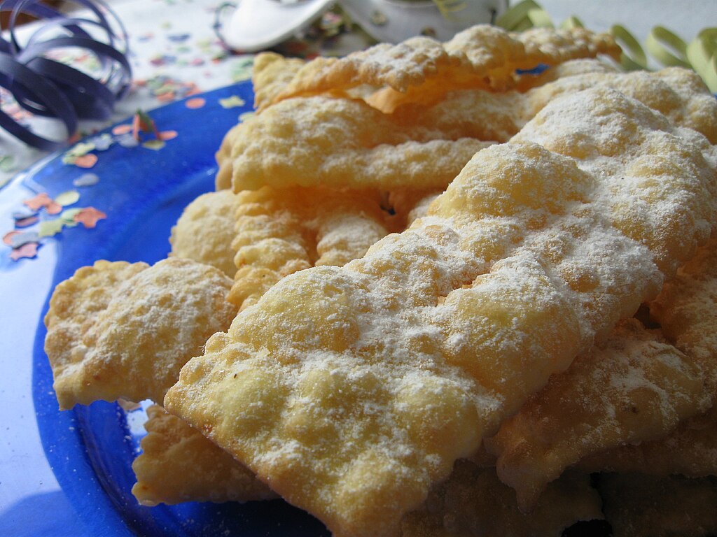 Italian Carnival Chiacchiere or Frappe