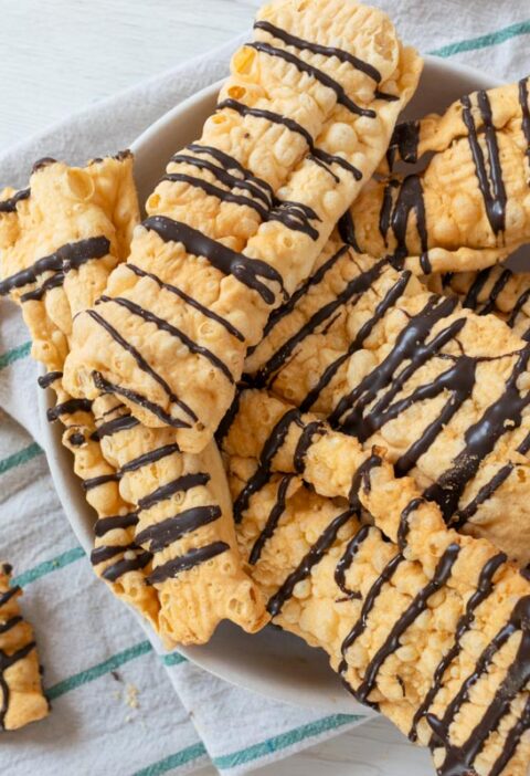 Carnival Chocolate Chiacchiere: the Grandma's Recipe