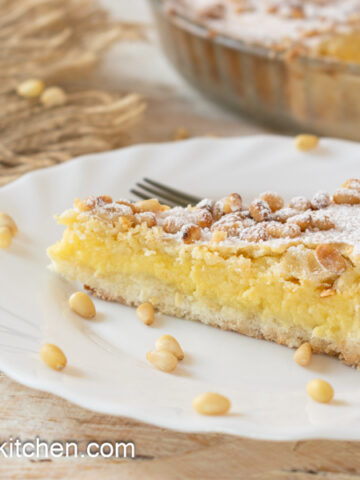 Easy TORTA della NONNA Cake — The Best Grandma's Custard Pie Recipe!