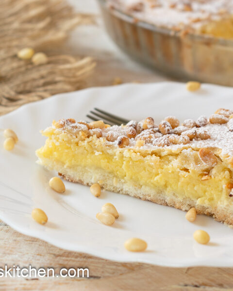 Easy TORTA della NONNA Cake — The Best Grandma's Custard Pie Recipe!