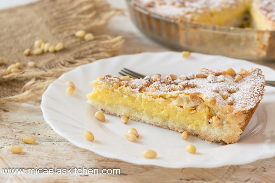 Easy TORTA della NONNA Cake — The Best Grandma's Custard Pie Recipe!