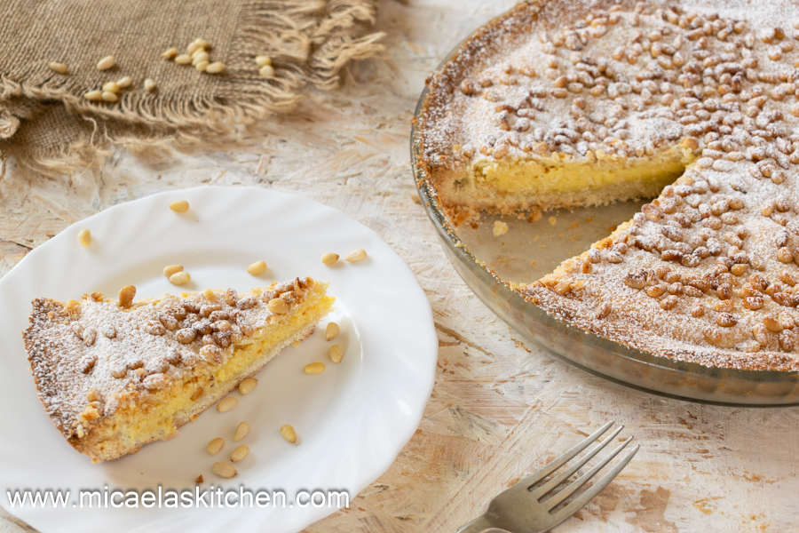 Easy TORTA della NONNA Cake — The Best Grandma's Custard Pie Recipe!