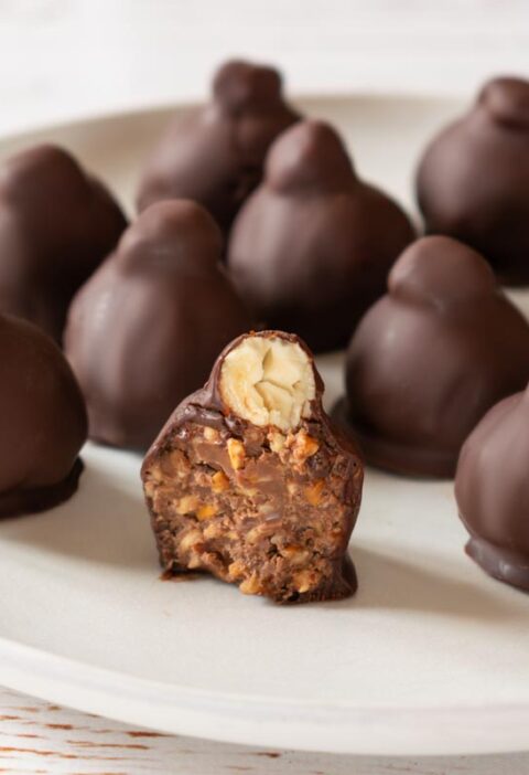 Homemade Baci Perugina Chocolates — No Molds Required!