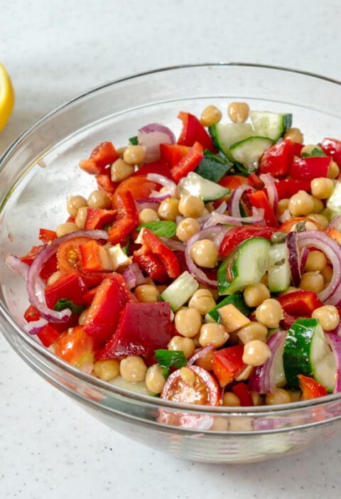 Chickpea Salad: A Mediterranean Delight