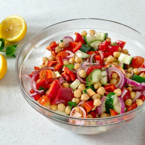 Chickpea Salad: A Mediterranean Delight