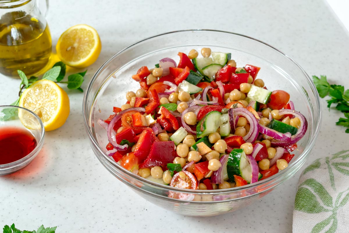 Chickpea Salad: A Mediterranean Delight