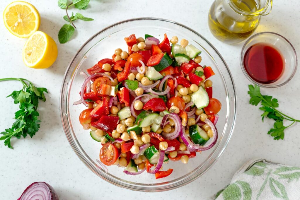 Chickpea Salad: A Mediterranean Delight