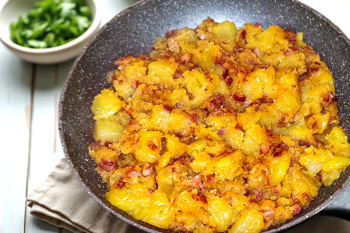 Crispy Bacon Potatoes