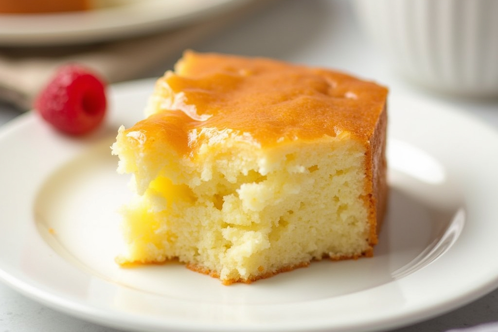 Moist milk cake